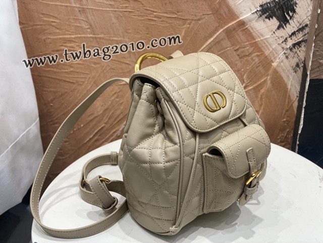 Dior专柜2025早春新款迪奥高仿原单小号Caro双肩背包女士后背包 djfk1818